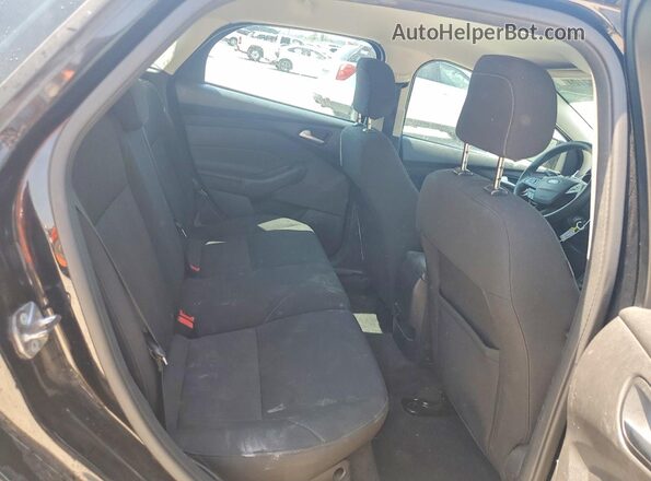 1FADP3K25JL265726 2018 FORD FOCUS Black Vista de los asientos traseros