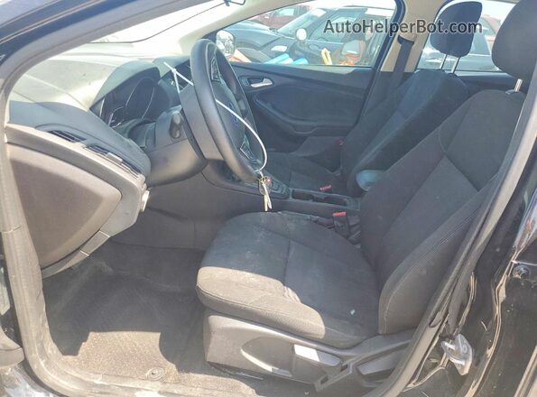 1FADP3K25JL265726 2018 FORD FOCUS Black Vista interior delantera