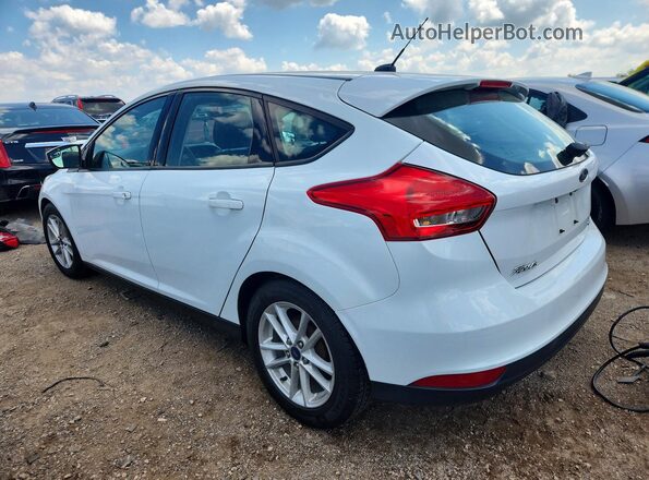 1FADP3K25JL280100 2018 FORD FOCUS White Trasero izquierdo