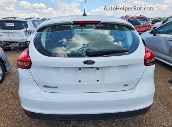 1FADP3K25JL280100 2018 FORD FOCUS White Vista trasera