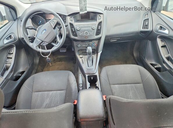 1FADP3K25JL280100 2018 FORD FOCUS White Vista del salpicadero