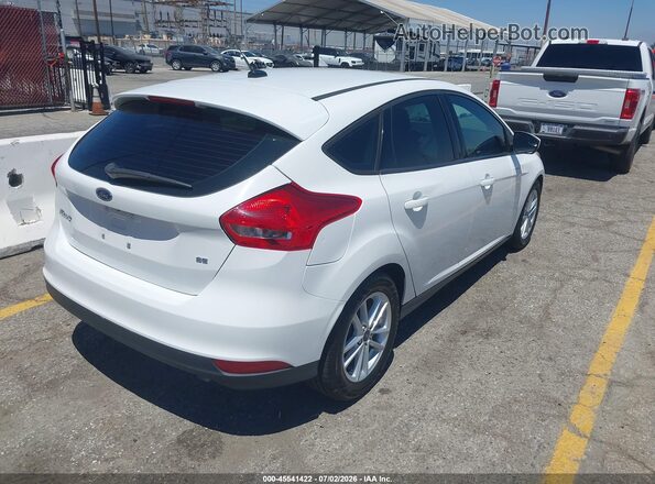 1FADP3K25JL328968 2018 FORD FOCUS White Rear right