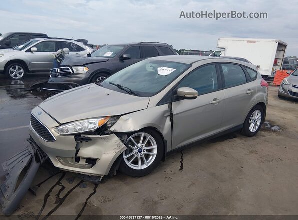 1FADP3K26GL241573 2016 FORD FOCUS Tan Առջևի ձախ երեք քառորդ տեսարան