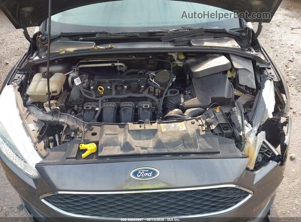 1FADP3K26GL242416 2016 FORD FOCUS Gray Вид ззаду