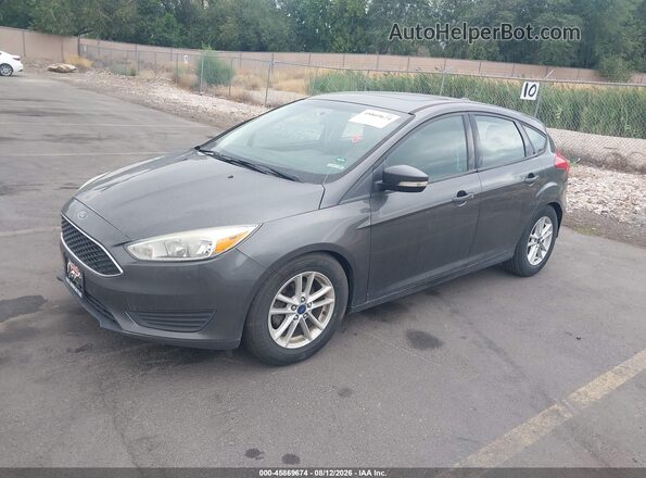 1FADP3K26GL284391 2016 FORD FOCUS Gray Przód lewy
