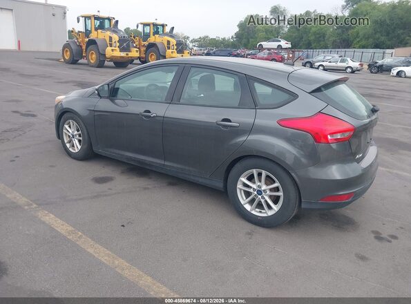 1FADP3K26GL284391 2016 FORD FOCUS Gray Tył lewy