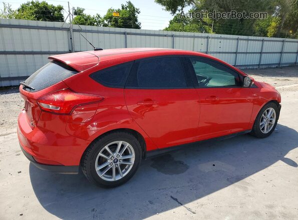 1FADP3K26GL338515 2016 FORD FOCUS Red Tył prawy