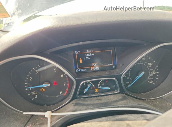 1FADP3K26GL375922 2016 FORD FOCUS Black Vista del cuadro de instrumentos