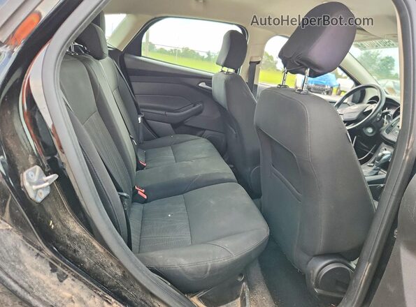 1FADP3K26GL375922 2016 FORD FOCUS Black Vista de los asientos traseros