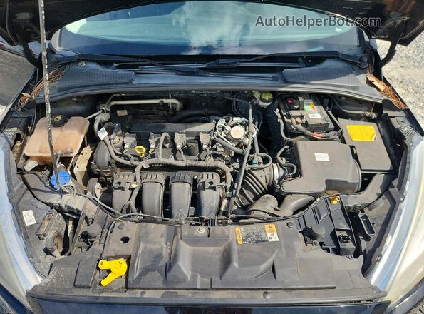 1FADP3K26GL375922 2016 FORD FOCUS Black Vista interior trasera