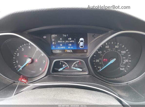 1FADP3K26HL206534 2017 FORD FOCUS Gray Vista de los asientos traseros