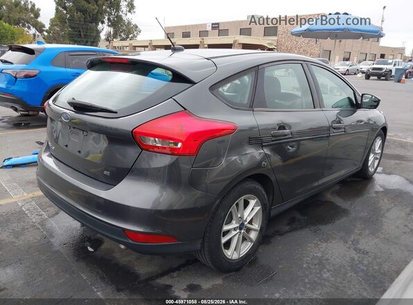 1FADP3K26HL206534 2017 FORD FOCUS Gray Trasero derecho