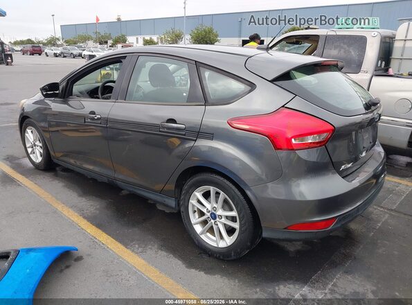 1FADP3K26HL206534 2017 FORD FOCUS Gray Trasero izquierdo