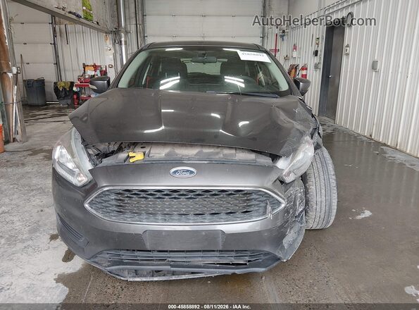 1FADP3K26HL231899 2017 FORD FOCUS Gray Instrument cluster view