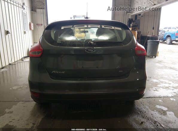 1FADP3K26HL231899 2017 FORD FOCUS Gray 