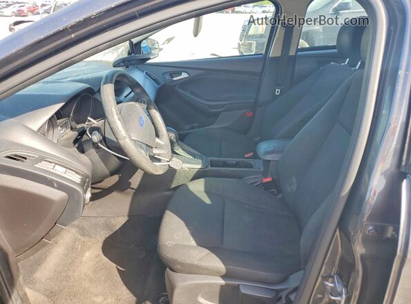 1FADP3K26HL274932 2017 FORD FOCUS Gray Front interior view