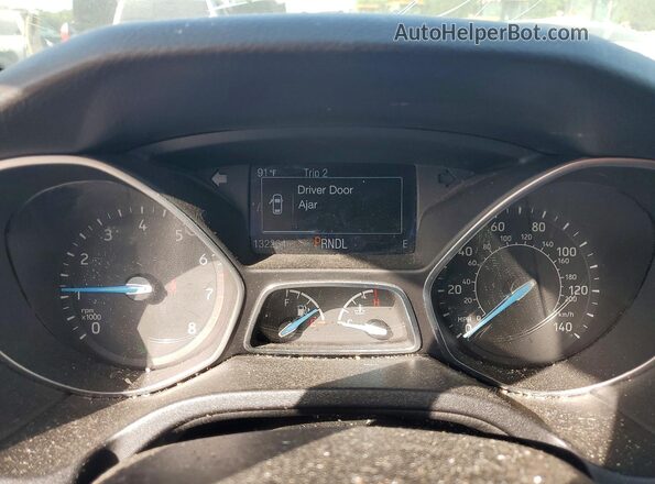 1FADP3K26HL274932 2017 FORD FOCUS Gray Instrument cluster view