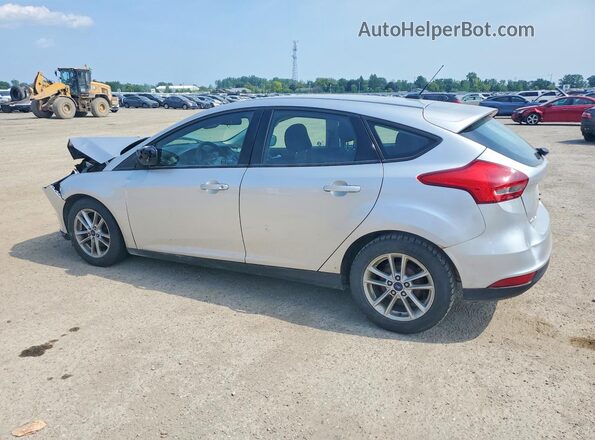 1FADP3K26HL280455 2017 FORD FOCUS Silver Задня ліва чверть