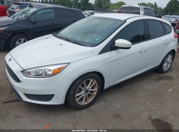 1FADP3K26JL315937 2018 FORD FOCUS White Առջևի ձախ երեք քառորդ տեսարան