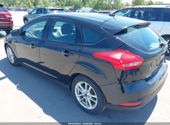 1FADP3K27GL211577 2016 FORD FOCUS Black Tył lewy
