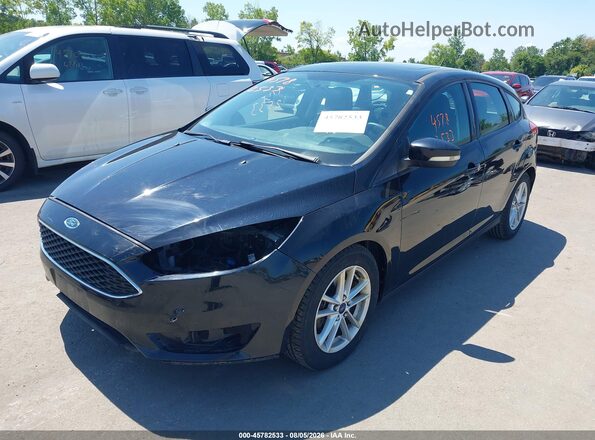 1FADP3K27GL211577 2016 FORD FOCUS Black Przód lewy