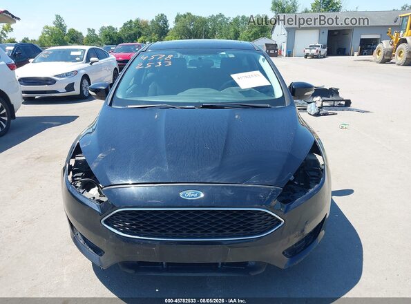 1FADP3K27GL211577 2016 FORD FOCUS Black Widok wnętrza z tyłu