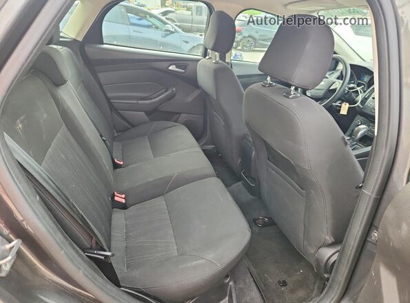 1FADP3K27GL215791 2016 FORD FOCUS Угольный Вид задних сидений