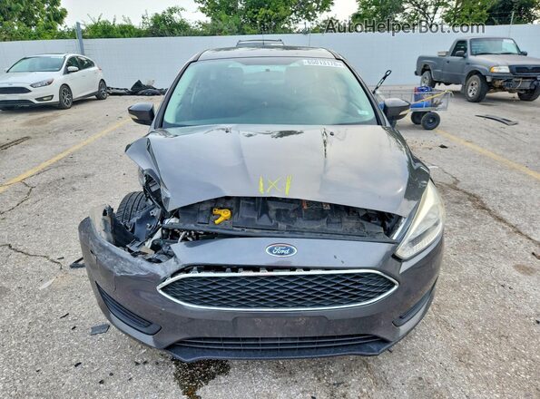1FADP3K27GL215791 2016 FORD FOCUS Угольный Вид спереди