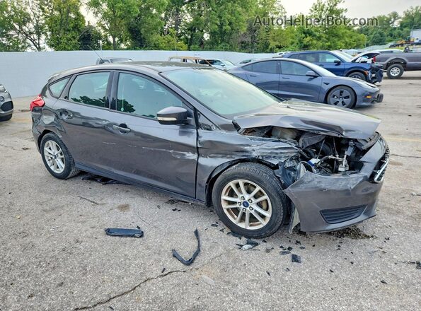 1FADP3K27GL215791 2016 FORD FOCUS Угольный Передняя правая четверть