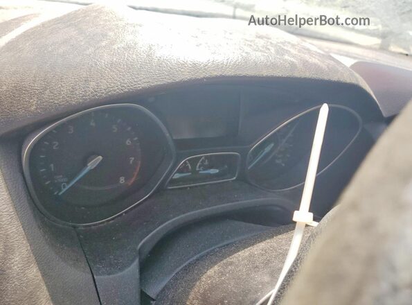 1FADP3K27GL241016 2016 FORD FOCUS Charcoal Вид щитка приладів