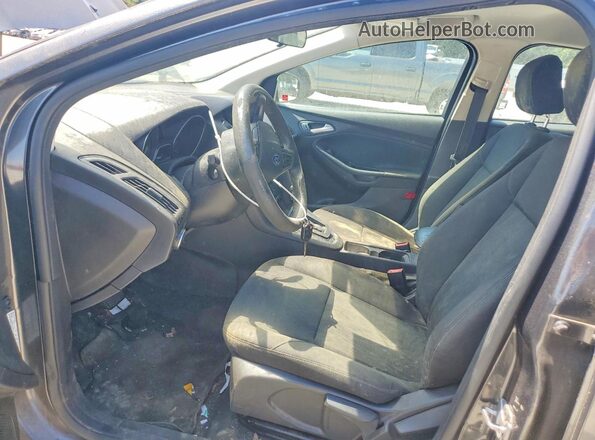 1FADP3K27GL241016 2016 FORD FOCUS Charcoal Вид салону спереду