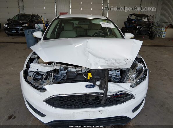 1FADP3K27GL271469 2016 FORD FOCUS White ხელსაწყოთა პანელის ხედი