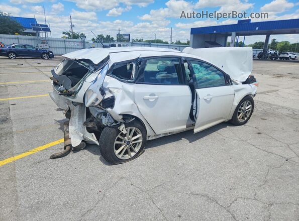 1FADP3K27GL283377 2016 FORD FOCUS Белый Задняя правая четверть