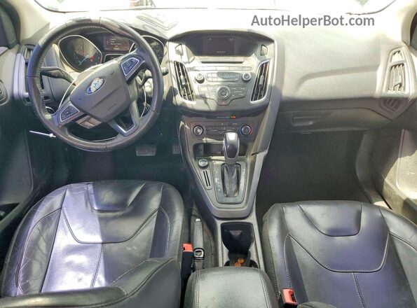 1FADP3K27GL302560 2016 FORD FOCUS Black Вид панелі приладів