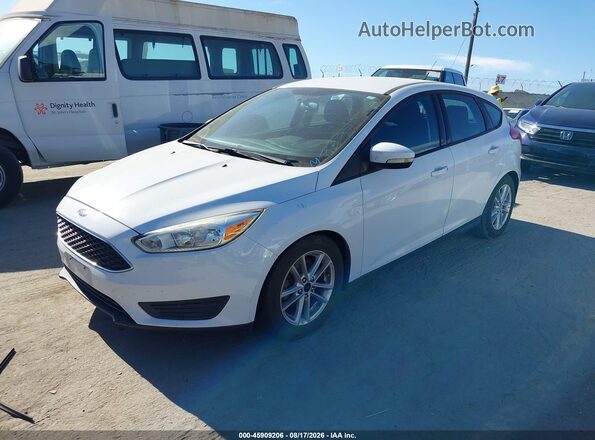 1FADP3K27GL329340 2016 FORD FOCUS White Առջևի ձախ երեք քառորդ տեսարան