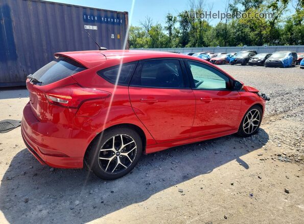 1FADP3K27GL334957 2016 FORD FOCUS Red Trasero derecho