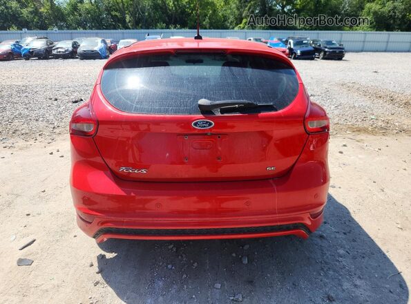 1FADP3K27GL334957 2016 FORD FOCUS Red Vista trasera