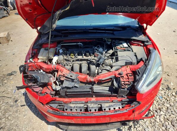 1FADP3K27GL334957 2016 FORD FOCUS Red Vista interior trasera