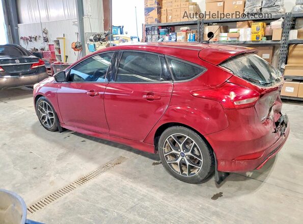 1FADP3K27GL360409 2016 FORD FOCUS Red უკანა მარცხენა
