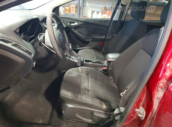 1FADP3K27GL360409 2016 FORD FOCUS Red წინა სალონის ხედი