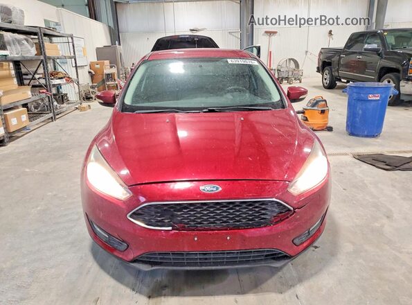 1FADP3K27GL360409 2016 FORD FOCUS Red წინა ხედი