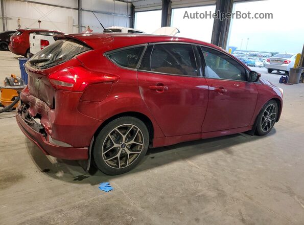 1FADP3K27GL360409 2016 FORD FOCUS Red უკანა მარჯვენა