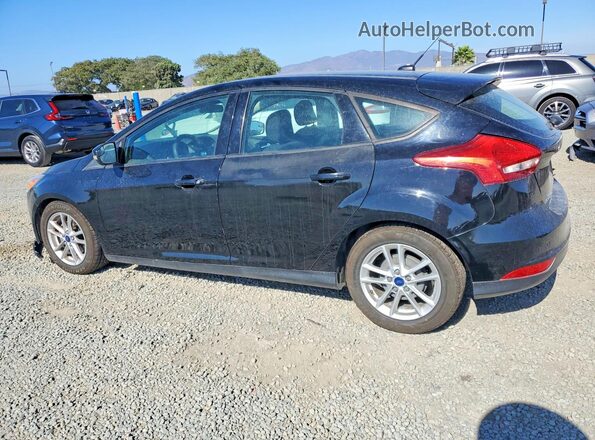 1FADP3K27GL380272 2016 FORD FOCUS Black უკანა მარცხენა