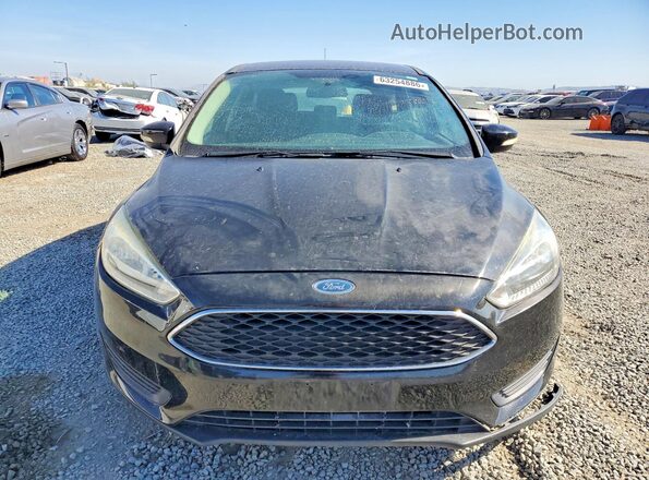 1FADP3K27GL380272 2016 FORD FOCUS Black წინა ხედი
