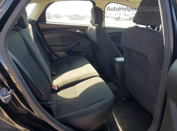 1FADP3K27GL380272 2016 FORD FOCUS Black უკანა სავარძლების ხედი