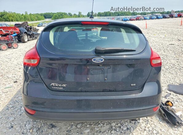 1FADP3K27HL218269 2017 FORD FOCUS Black Widok z tyłu