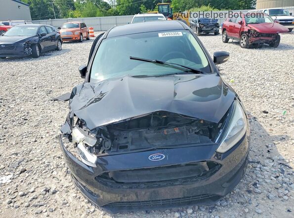 1FADP3K27HL218269 2017 FORD FOCUS Black Widok z przodu