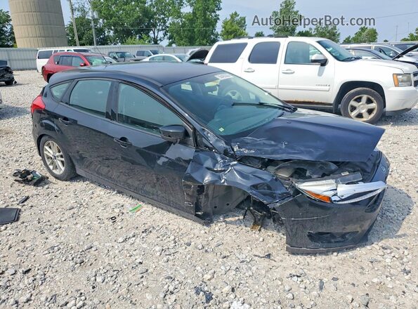 1FADP3K27HL218269 2017 FORD FOCUS Black Przód prawy