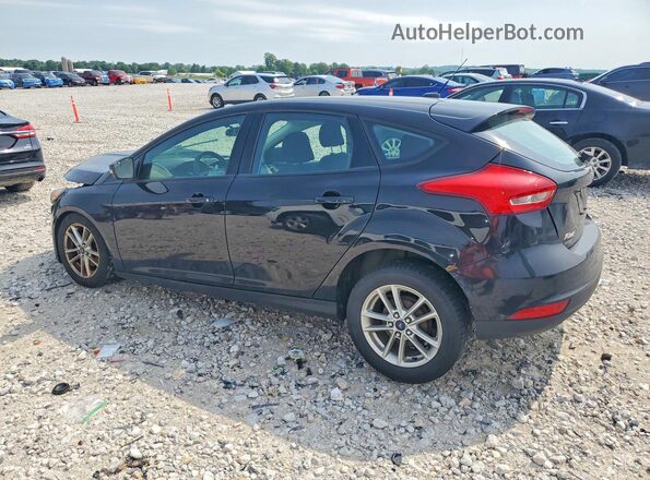 1FADP3K27HL218269 2017 FORD FOCUS Black Tył lewy