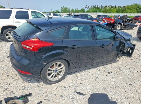 1FADP3K27HL218269 2017 FORD FOCUS Black Tył prawy